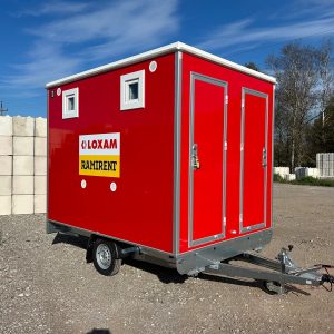 Hyrtoaletter Slam på hjul