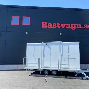 Duschvagn Toalettvagn Hyra toalettvagn