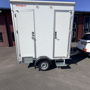 Toalettvagn med slamtank