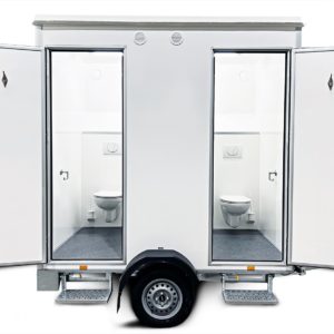 Toalettvagn på hjul 2P inkl Urinoar Junior 80km/h