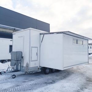 Operationsvagn, Försvarsvagn, Militärvagn, FVM, Smink-vagn, Make-up trailer